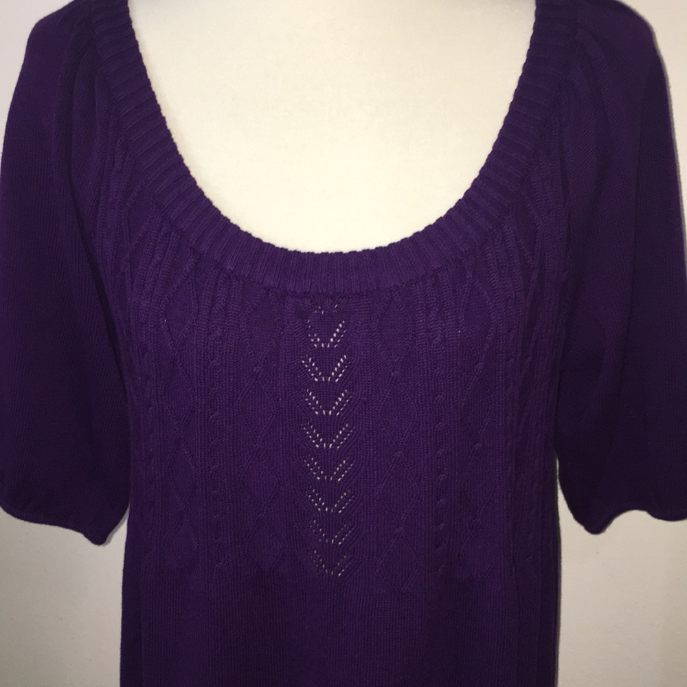 Apt 9 sweater * Purple *‎ NWOT